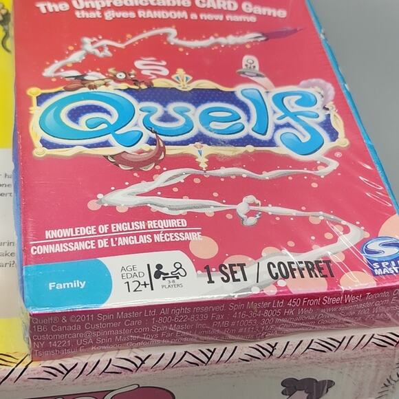 Battle of the Sexes Board Game & Quelf Unpredictable Card Game Sealed 2 Games - Picture 8 of 13